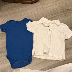 Carter's White Baby Shirt